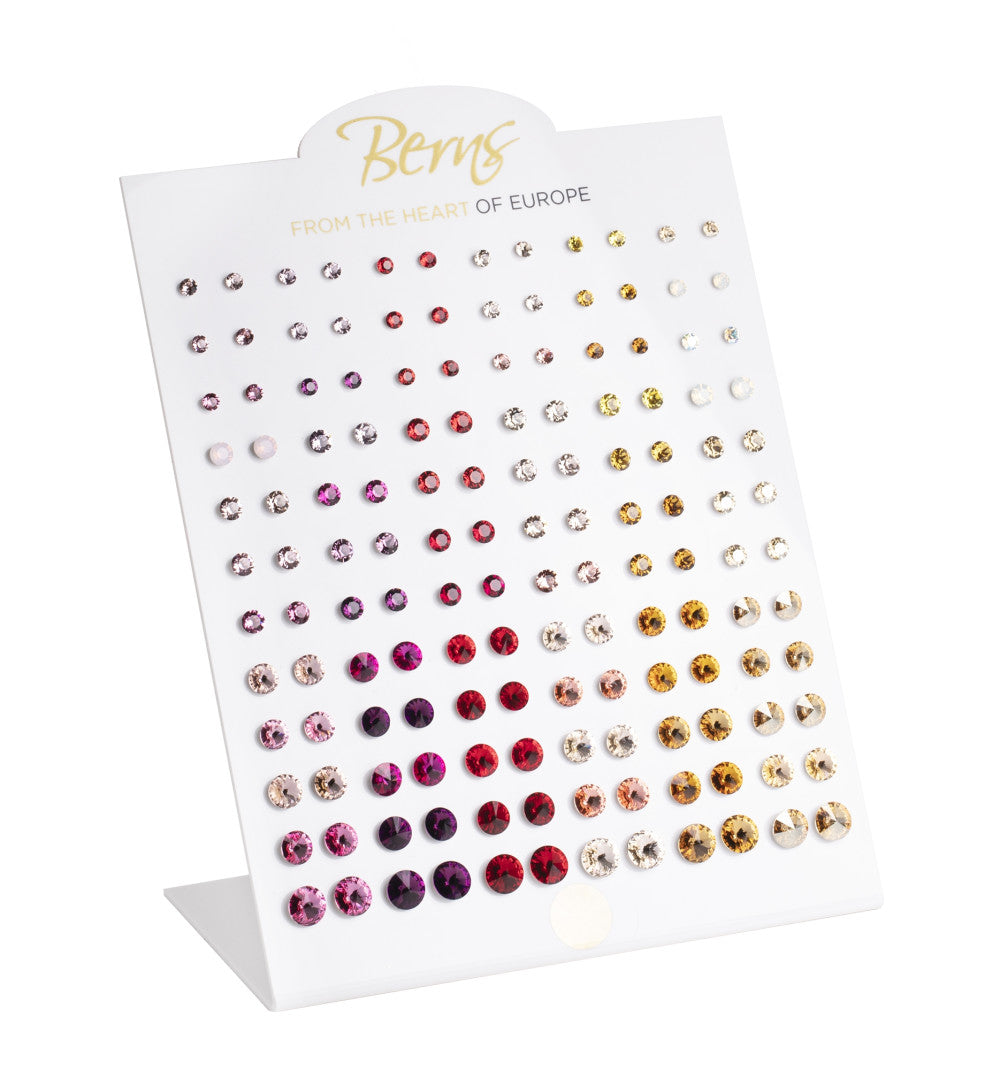 R30000 EARRINGS XIRIUS AB* 6MM SS