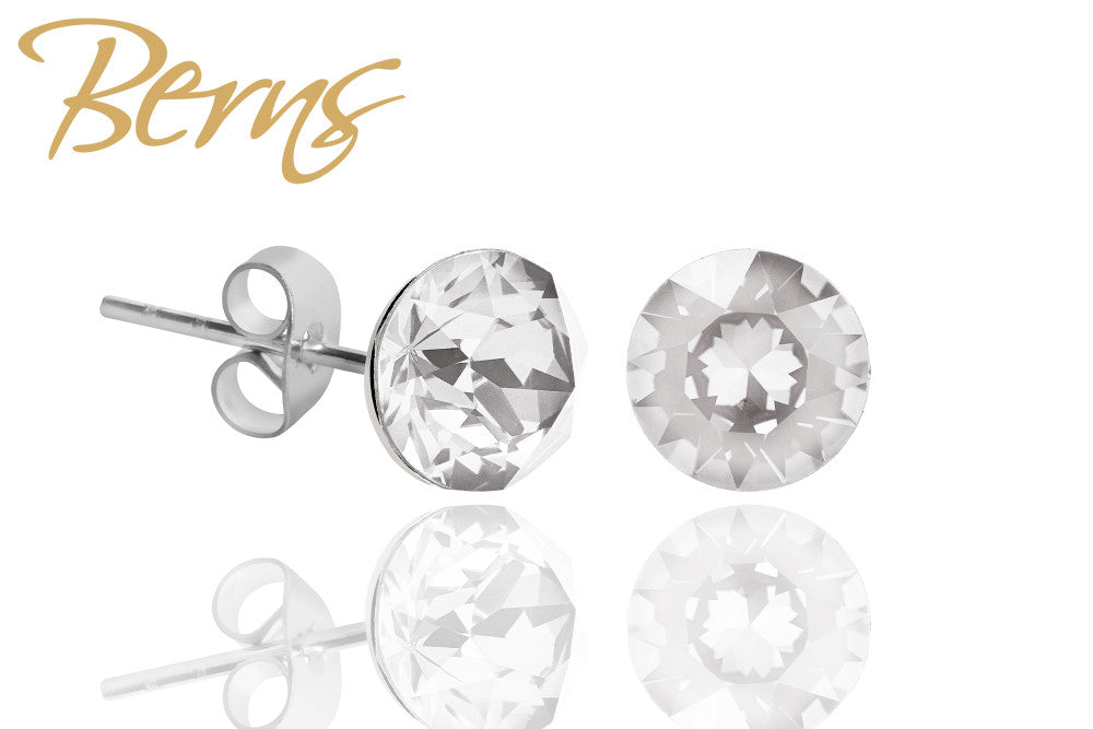 R30002 EARRINGS XIRIUS CRY 6MM SS