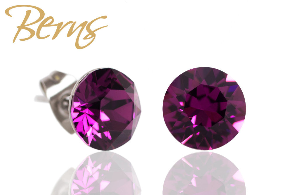 Berns Ohrringe Xirius EARRING  XIRIUS AMET SS39 8mm