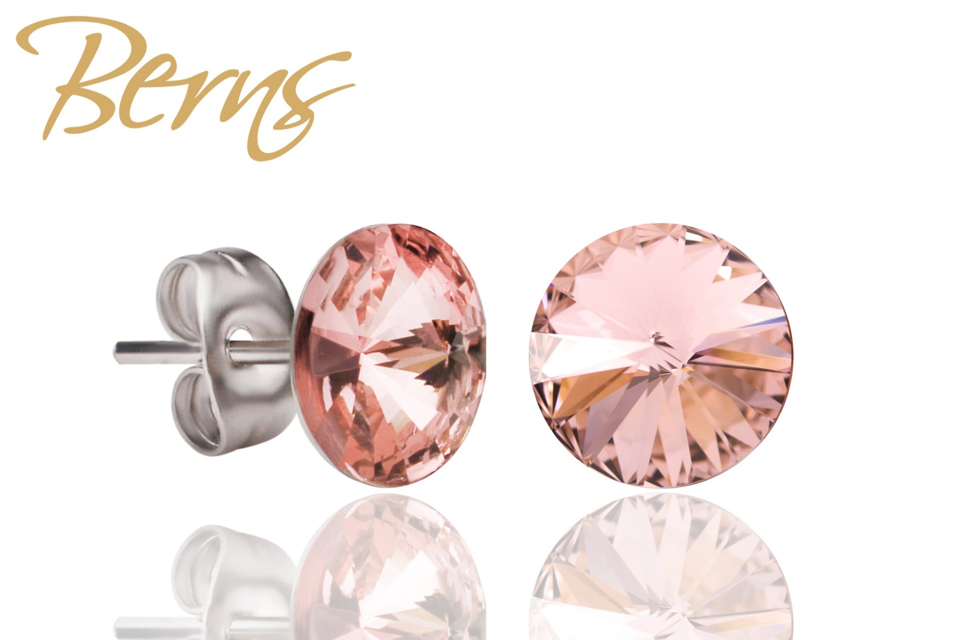 Berns Ohrringe Xirius EARRING  GALAXY VIRO 39 8mm
