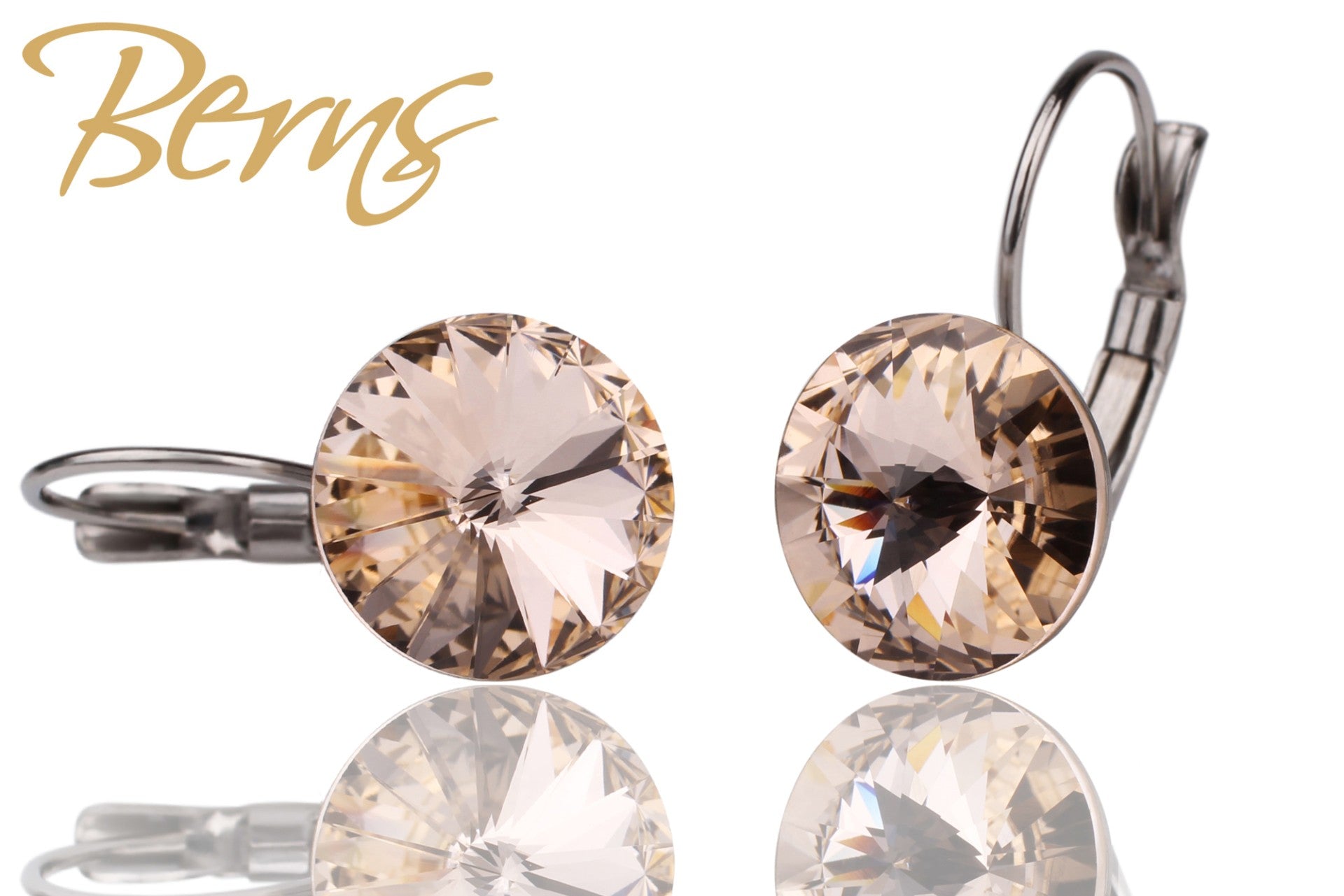 Berns Ohrringe Xirius EARRING  FR. GALAXY SILK 12 12mm