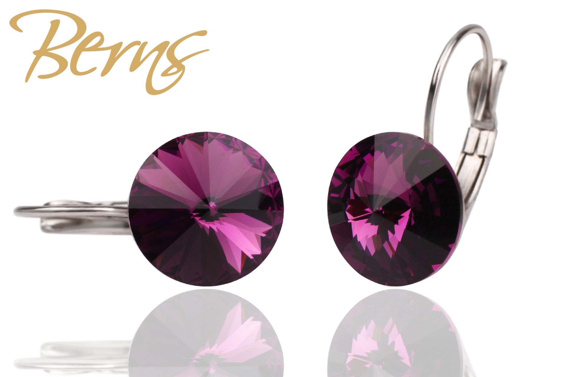 Berns Ohrringe Xirius EARRING  FR. GALAXY AMET 12 12mm