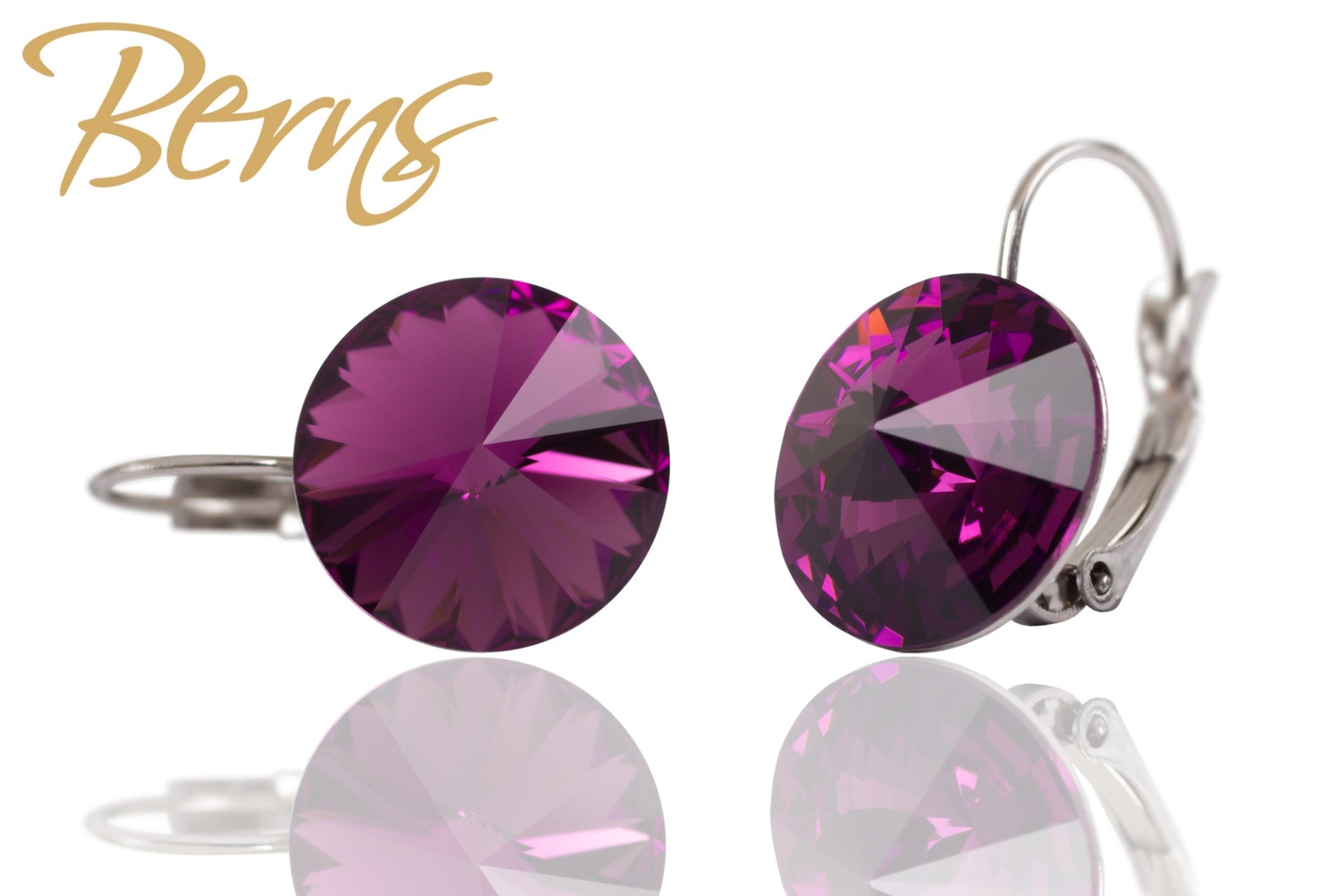 Berns Ohrringe Xirius EARRING  FR. GALAXY AMET 14 14mm