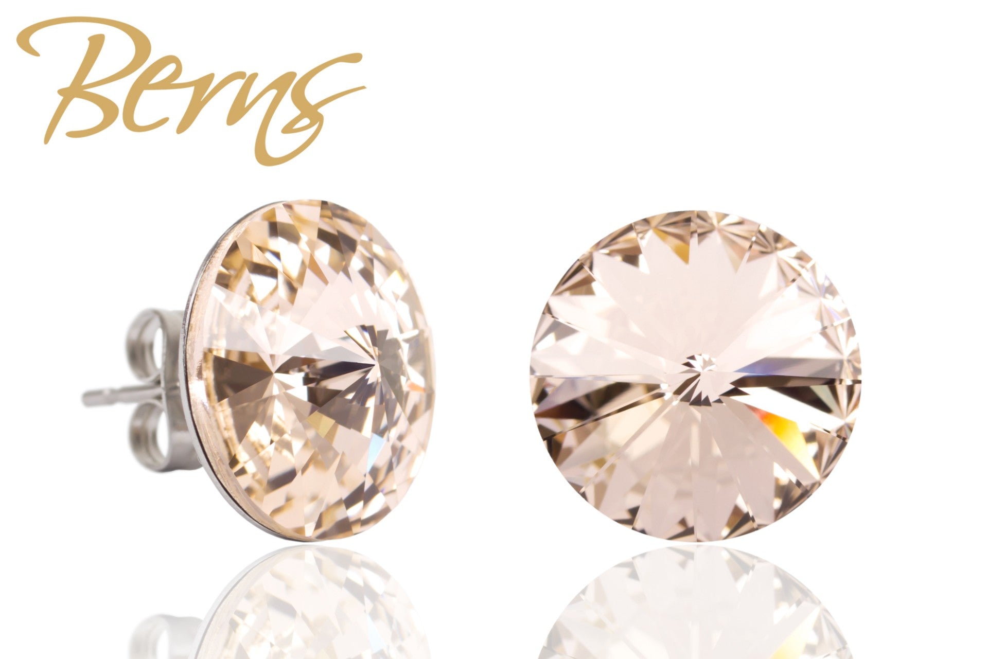Berns Ohrringe Xirius EARRING  GALAXY SILK 14 14mm