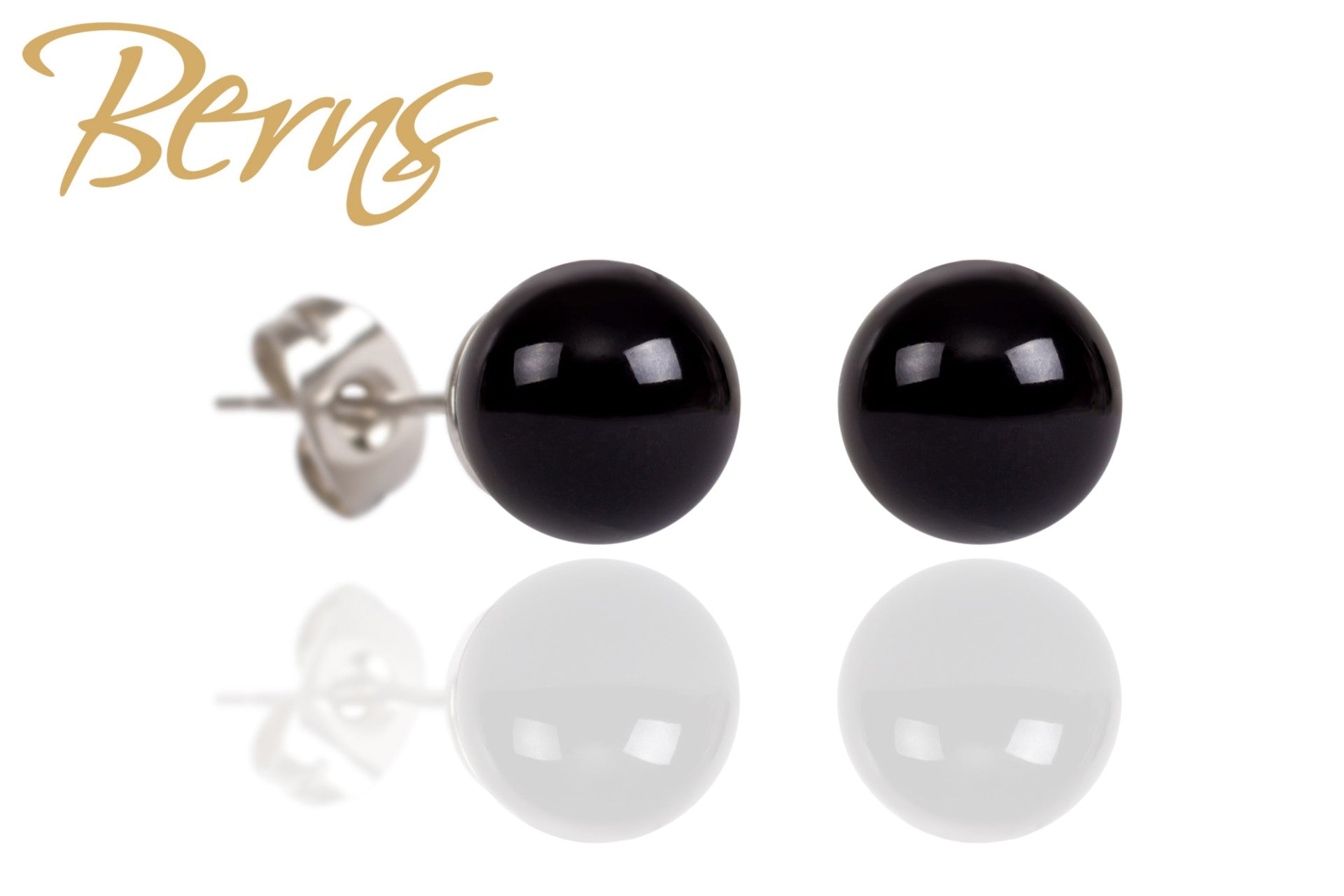 Berns Ohrringe Xirius EARRING CARIE MBLACK 8 SS