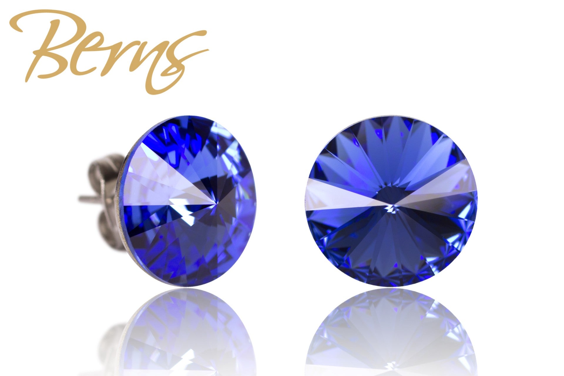 Berns Ohrringe Xirius EARRING  GALAXY SAPP 12 12mm