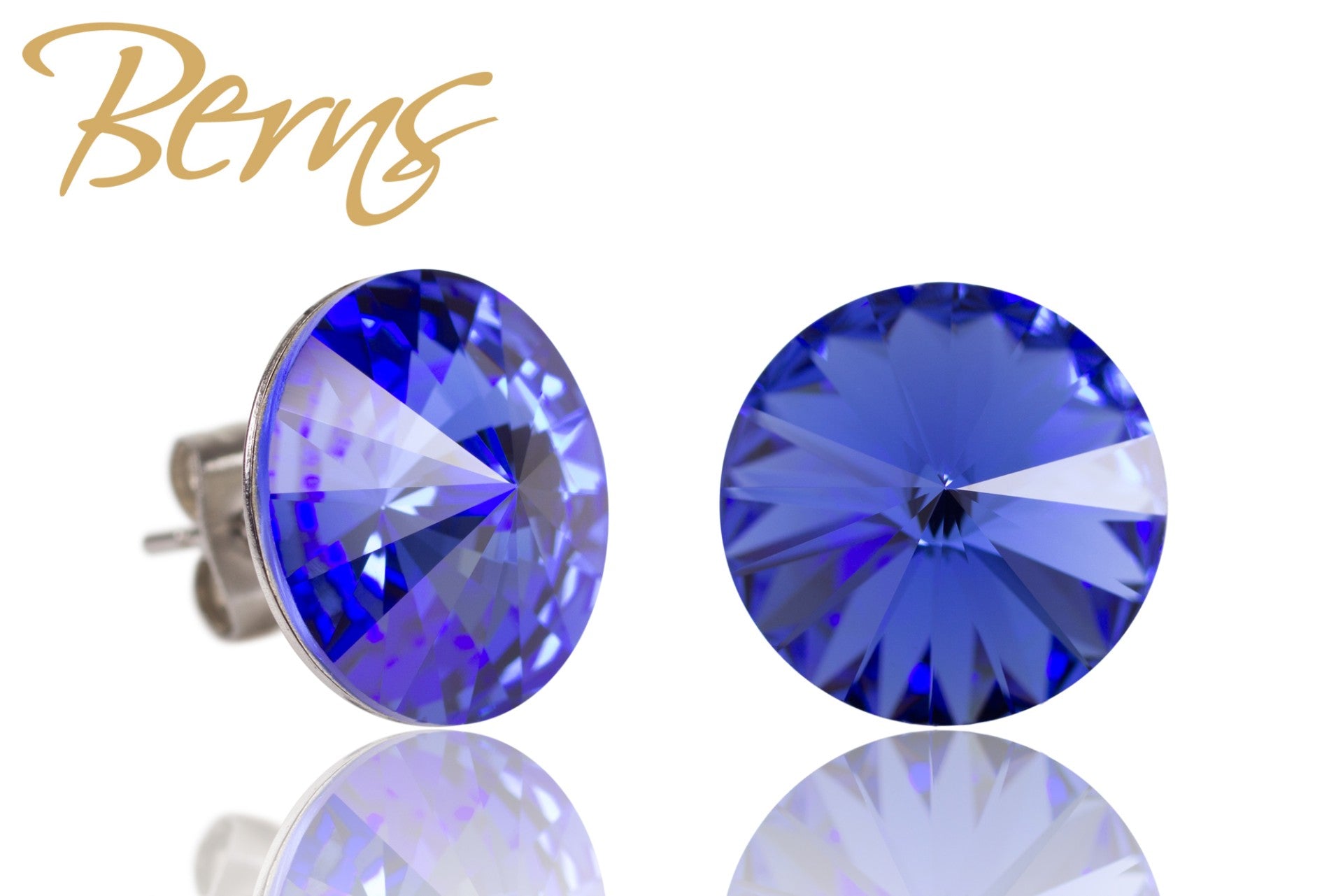 Berns Ohrringe Xirius EARRING  GALAXY SAPP 14 14mm