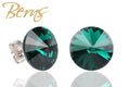 Berns Ohrringe Xirius EARRING  GALAXY EMER 14 14mm
