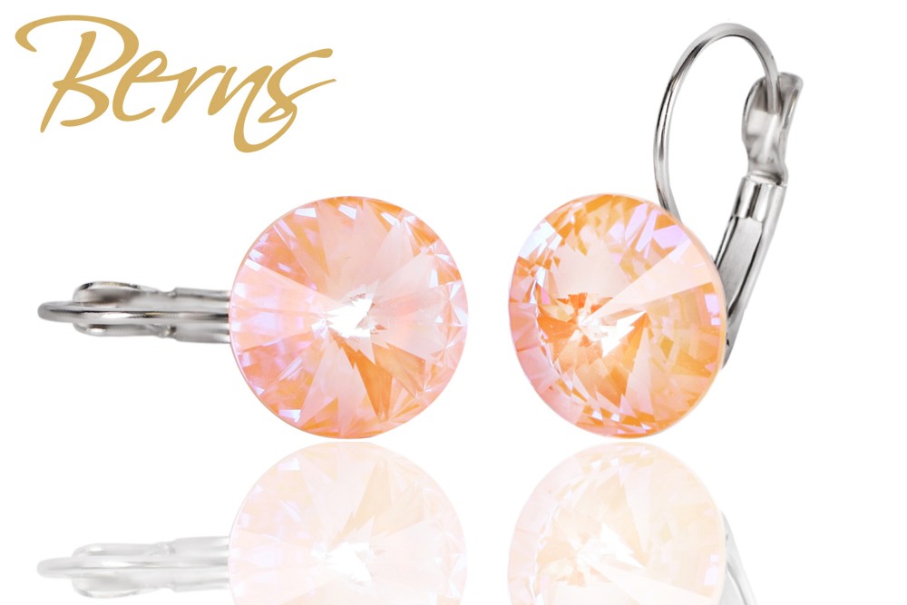 Berns Ohrringe Xirius EARRING  FR. GALAXY D-PEACH 12 12mm