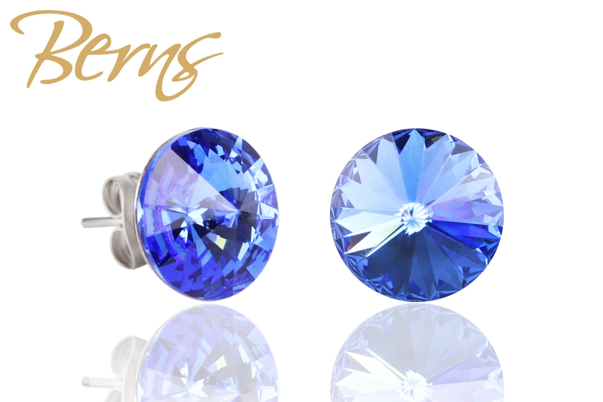 Berns Ohrringe Xirius EARRING  GALAXY SAPP 10 10mm