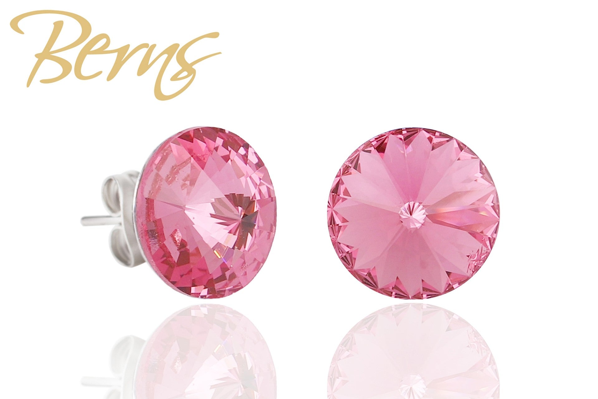 Berns Ohrringe Xirius EARRING  GALAXY ROSE 10 10mm