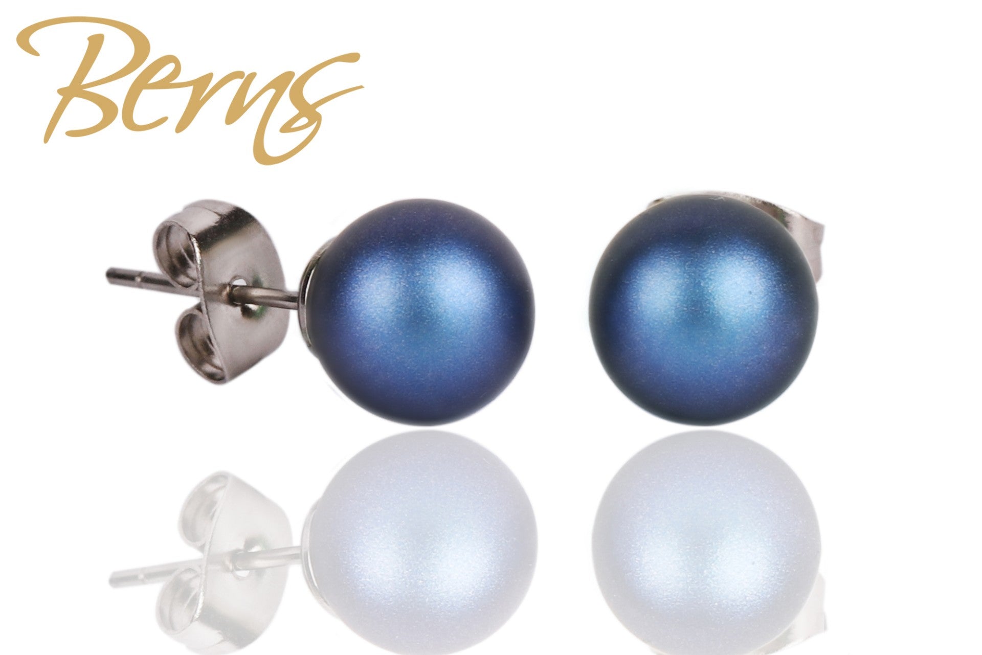 Berns Ohrringe Xirius EARRING CARIE IRDKBL 8 SS