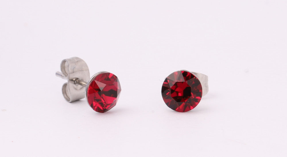 Berns Ohrringe Xirius EARRING  XIRIUS RUBY SS29 6mm