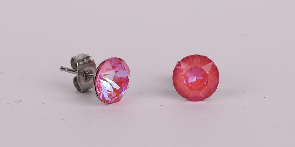 Berns Ohrringe Xirius EARRING  XIRIUS D-LPINK SS39 8mm