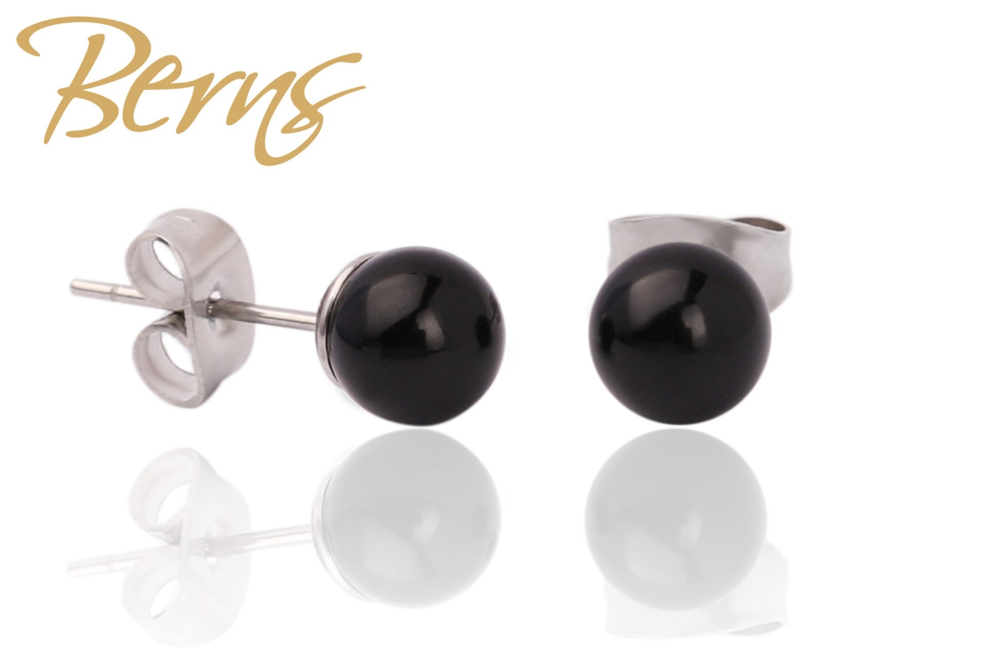 Berns Ohrringe Xirius EARRING CARIE MBLACK 6 SS