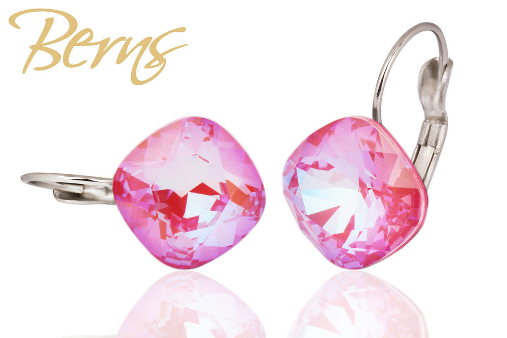 Berns Ohrringe Xirius EARRING FR. YLI D-LPINK12 SS 12mm