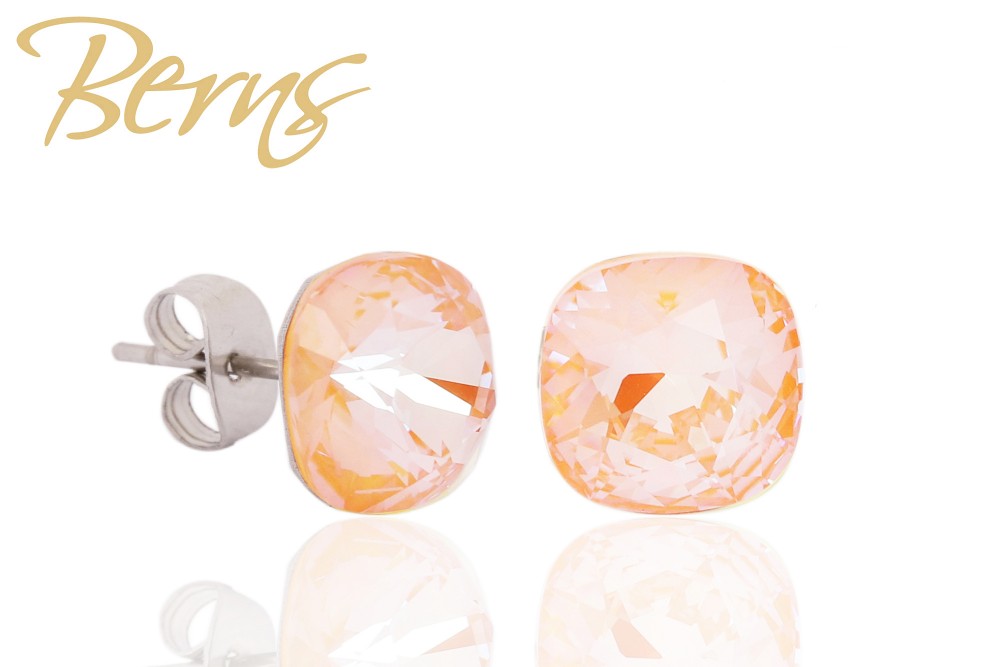 Berns Ohrringe Xirius EARRING  YLA D-PEACH 10 SS 10mm