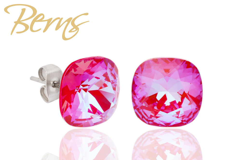 Berns Ohrringe Xirius EARRING YLA D-RRED 12 SS 12mm
