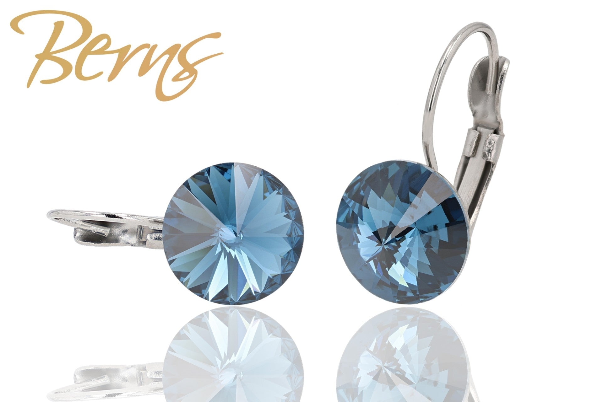 Berns Ohrringe Xirius EARRING  FR. GALAXY SAPP 39 8mm