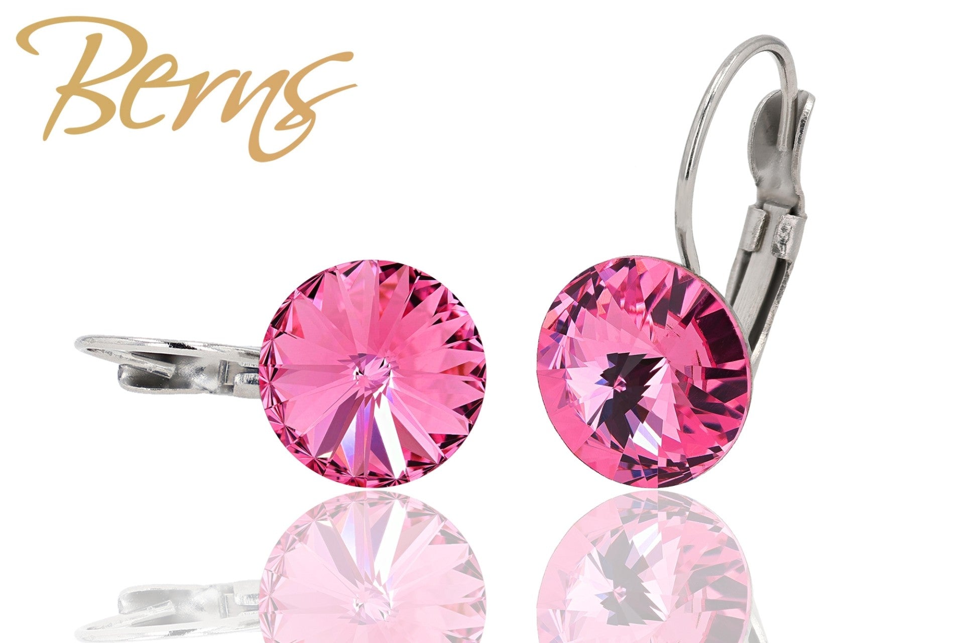 Berns Ohrringe Xirius EARRING  FR. GALAXY ROSE 39 8mm