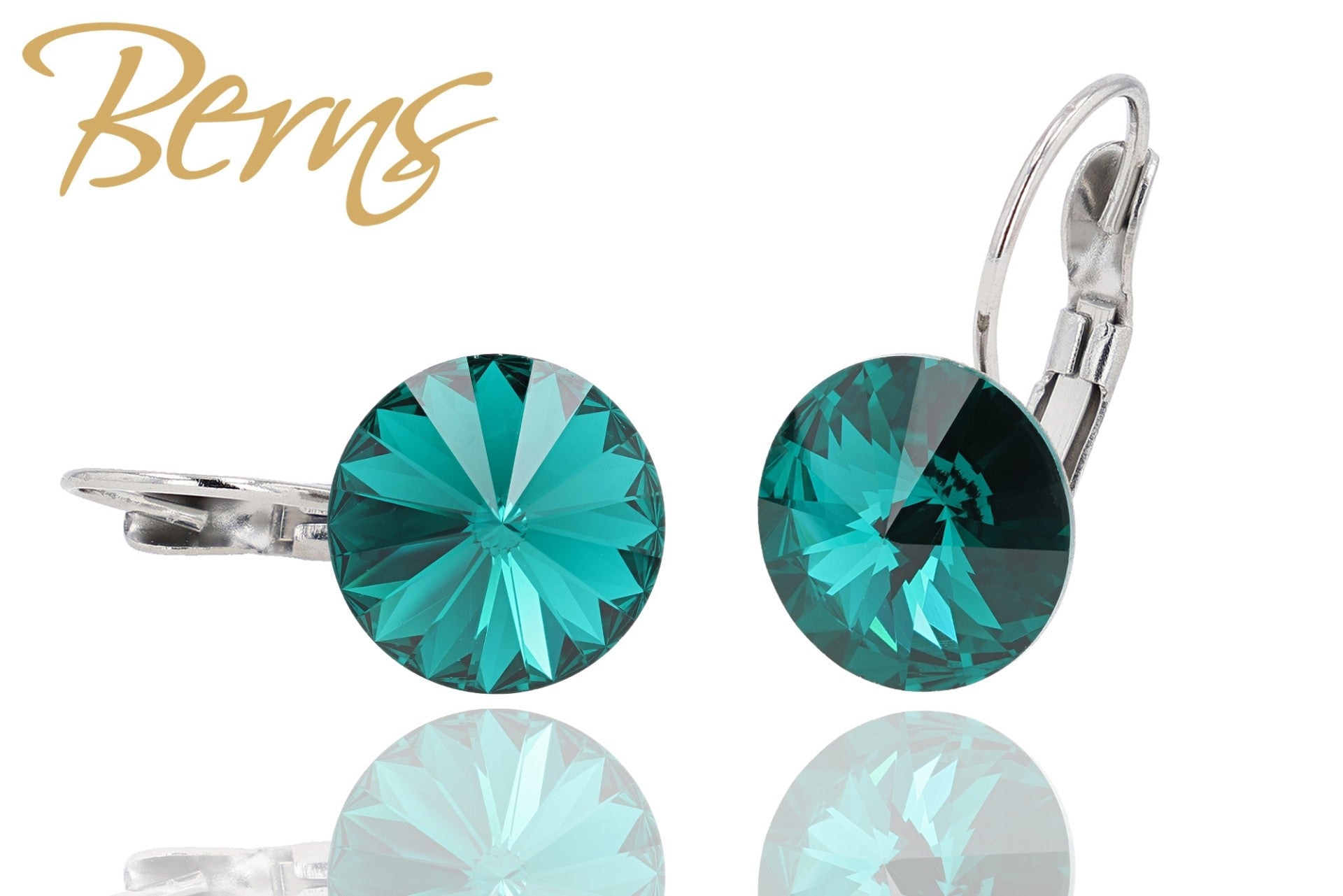 Berns Ohrringe Xirius EARRING  FR. GALAXY EMER 10 10mm