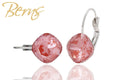 Berns Ohrringe Xirius EARRING  FR. YLI I-MAROON 10 10mm
