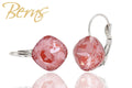 Berns Ohrringe Xirius EARRING FR. YLI I-MAROON 12 12mm