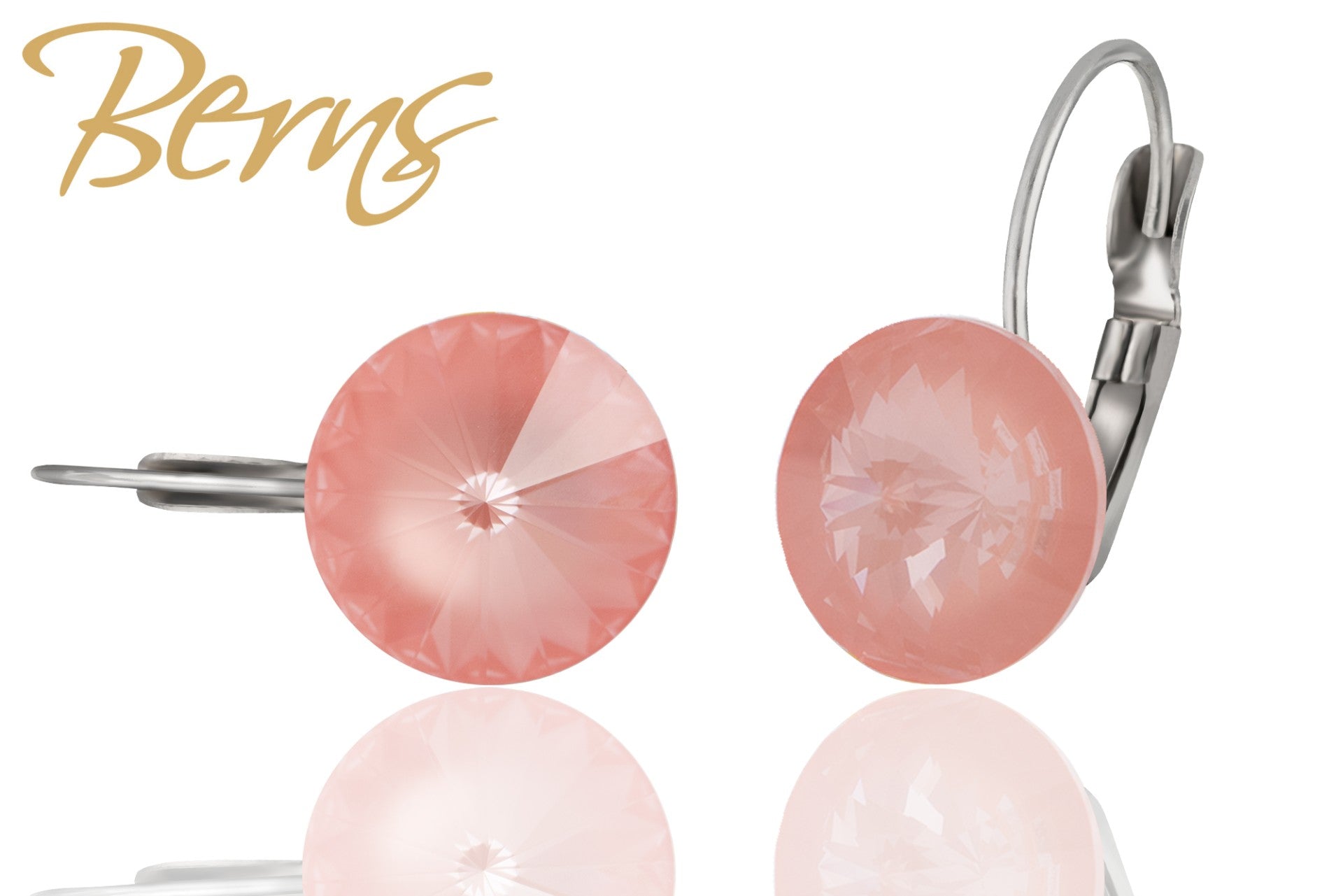 Berns Ohrringe Xirius EARRING  FR. GALAXY I-FPINK 12 12mm