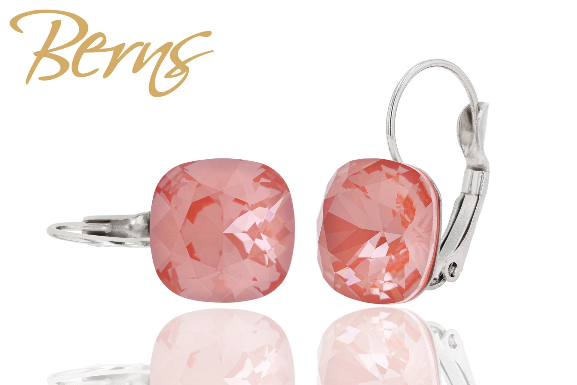 Berns Ohrringe Xirius EARRING FR. YLA I-FPINK 12 S 12mm