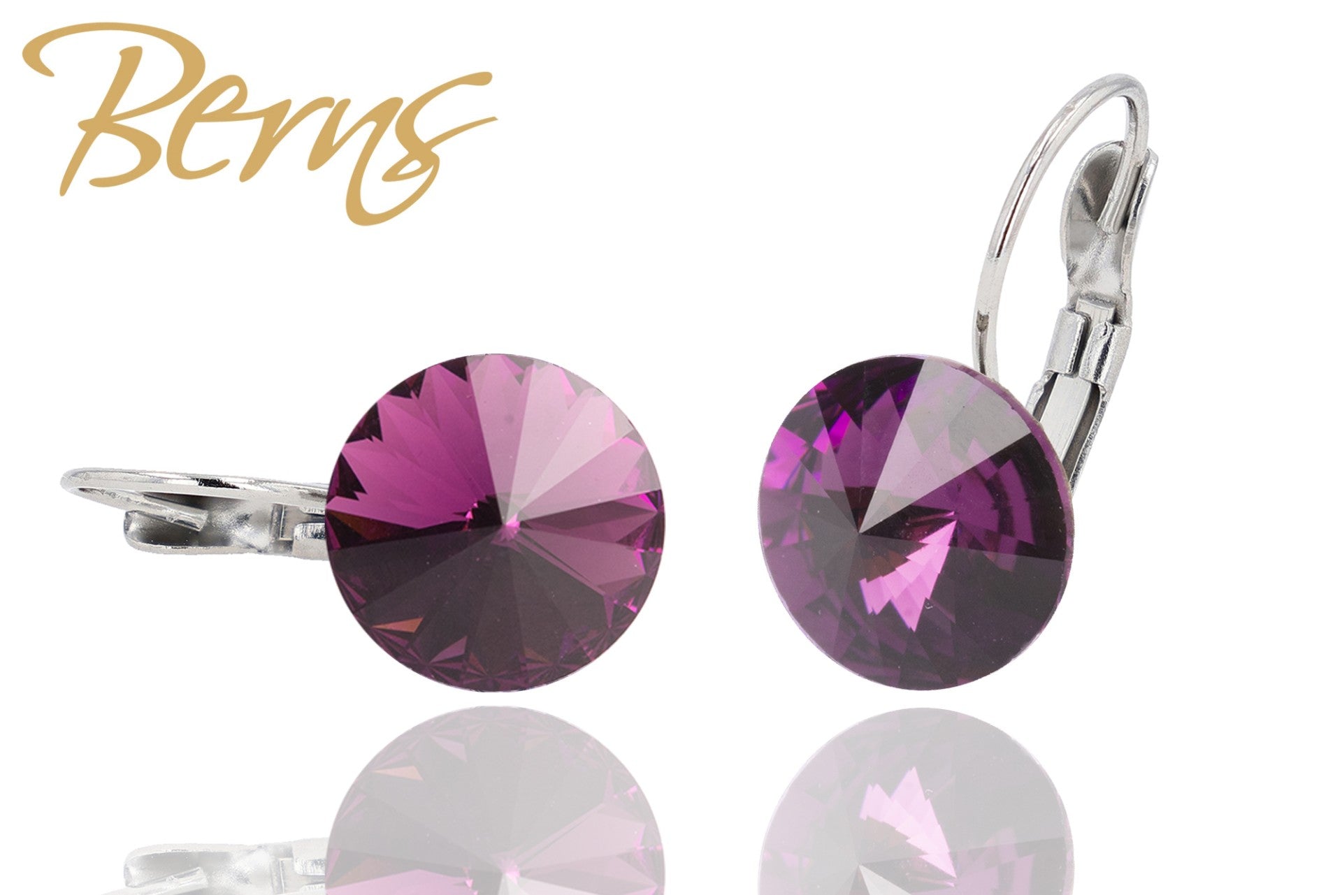 Berns Ohrringe Xirius EARRING  FR. GALAXY AMET 10 10mm