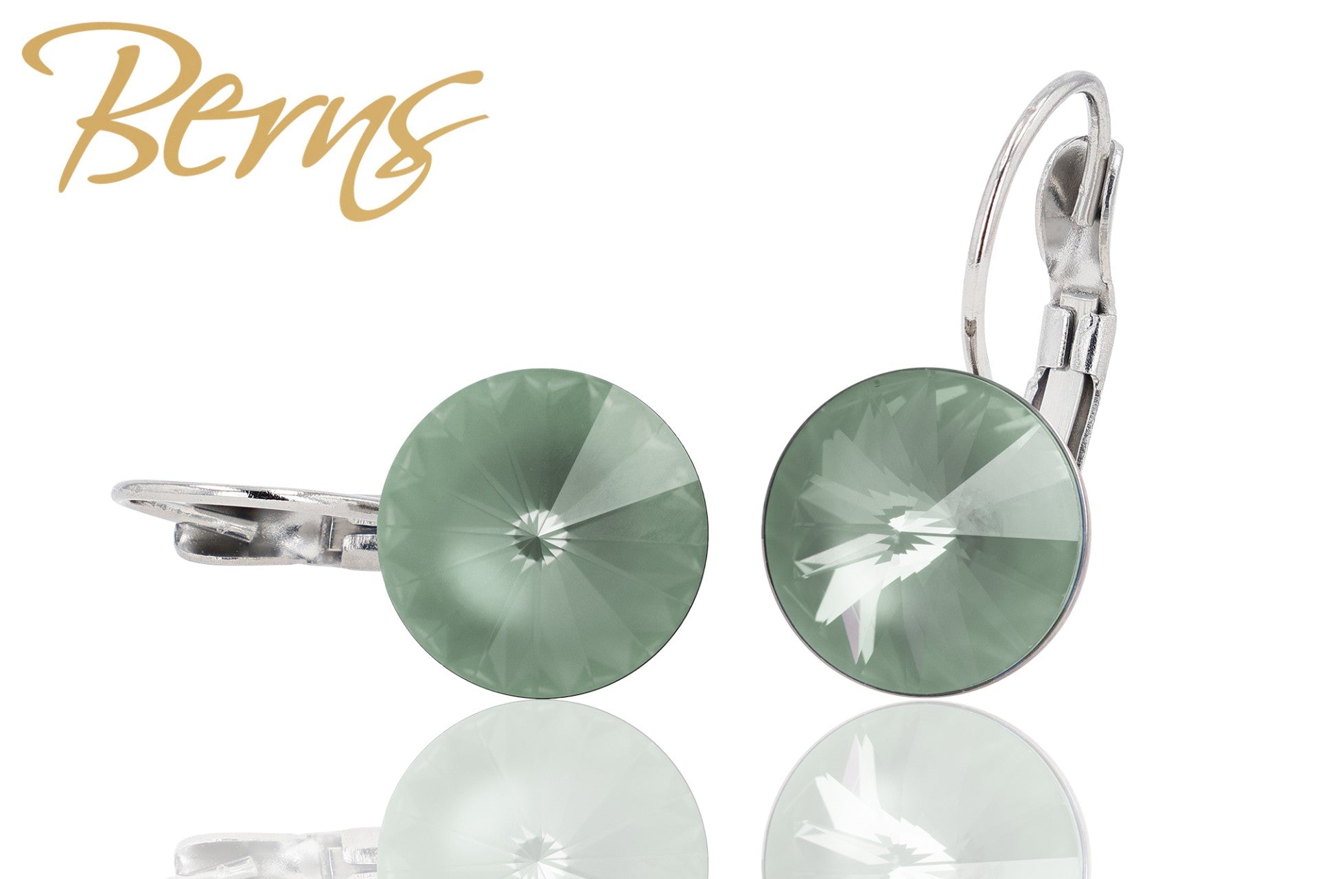 Berns Ohrringe Xirius EARRING  FR. GALAXY I-AGAVE 12 12mm