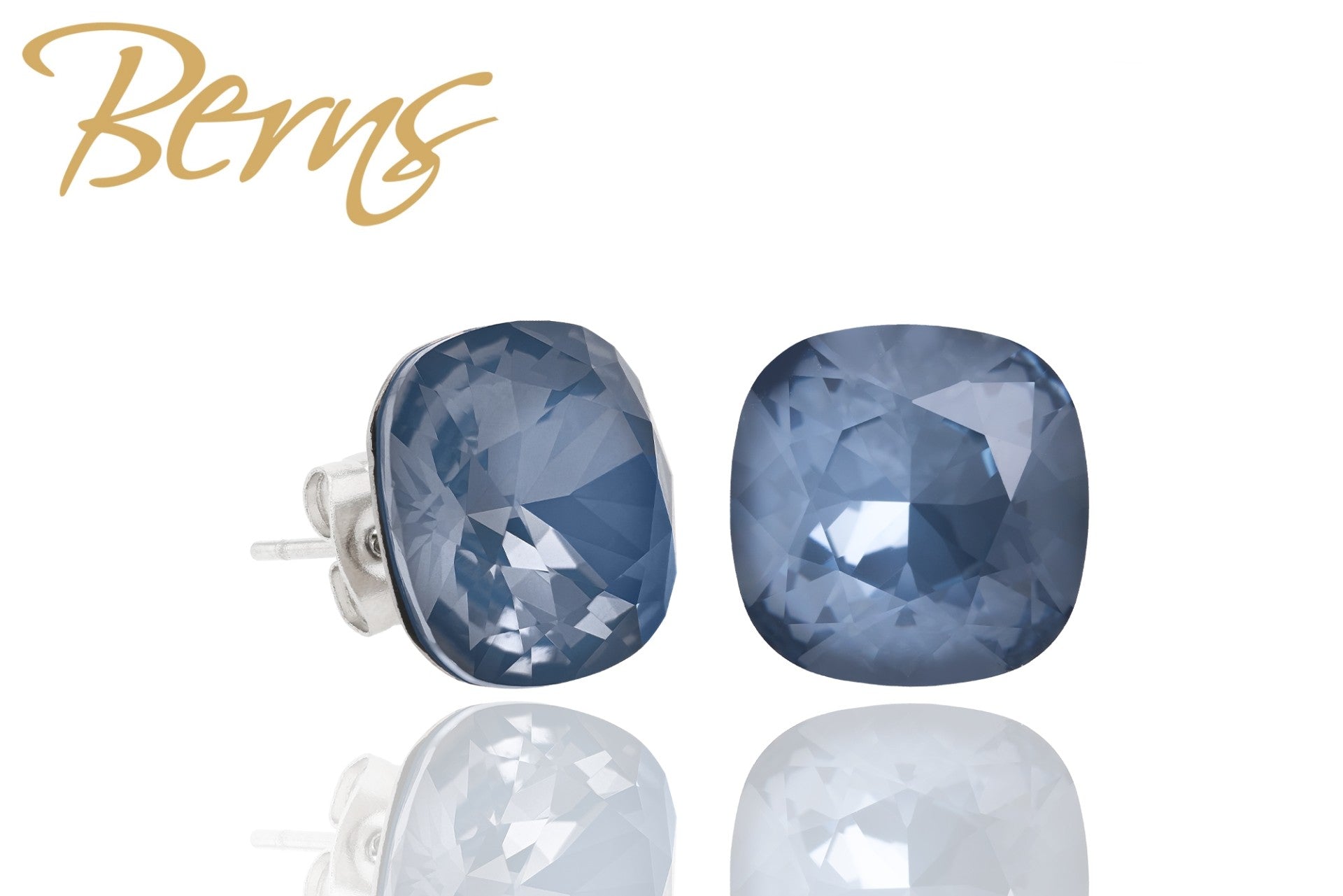 Berns Ohrringe Xirius EARRING  YLA I-DENIM 10 SS 10mm