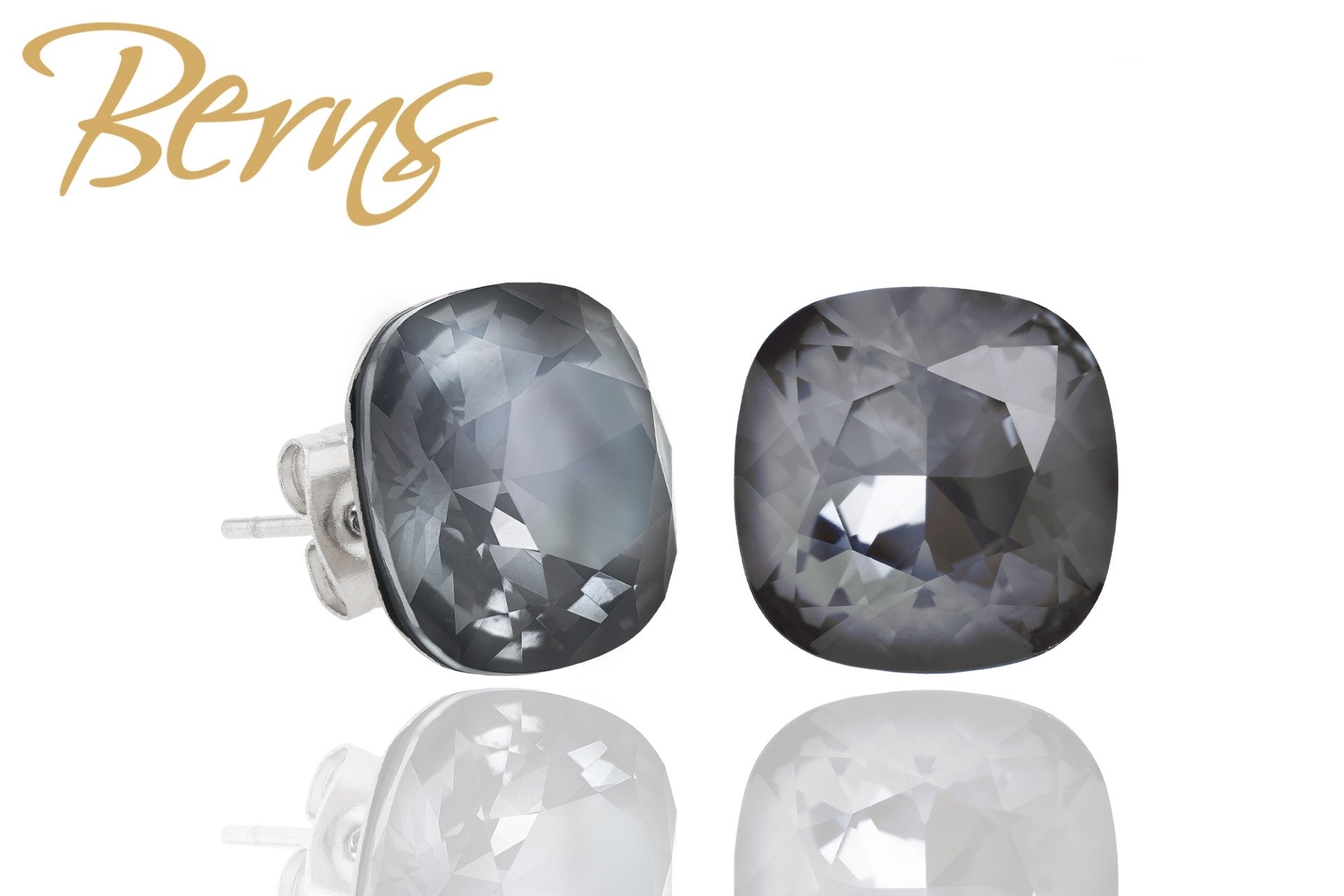 Berns Ohrringe Xirius EARRING YLA I-DKGR 12 SS 12mm