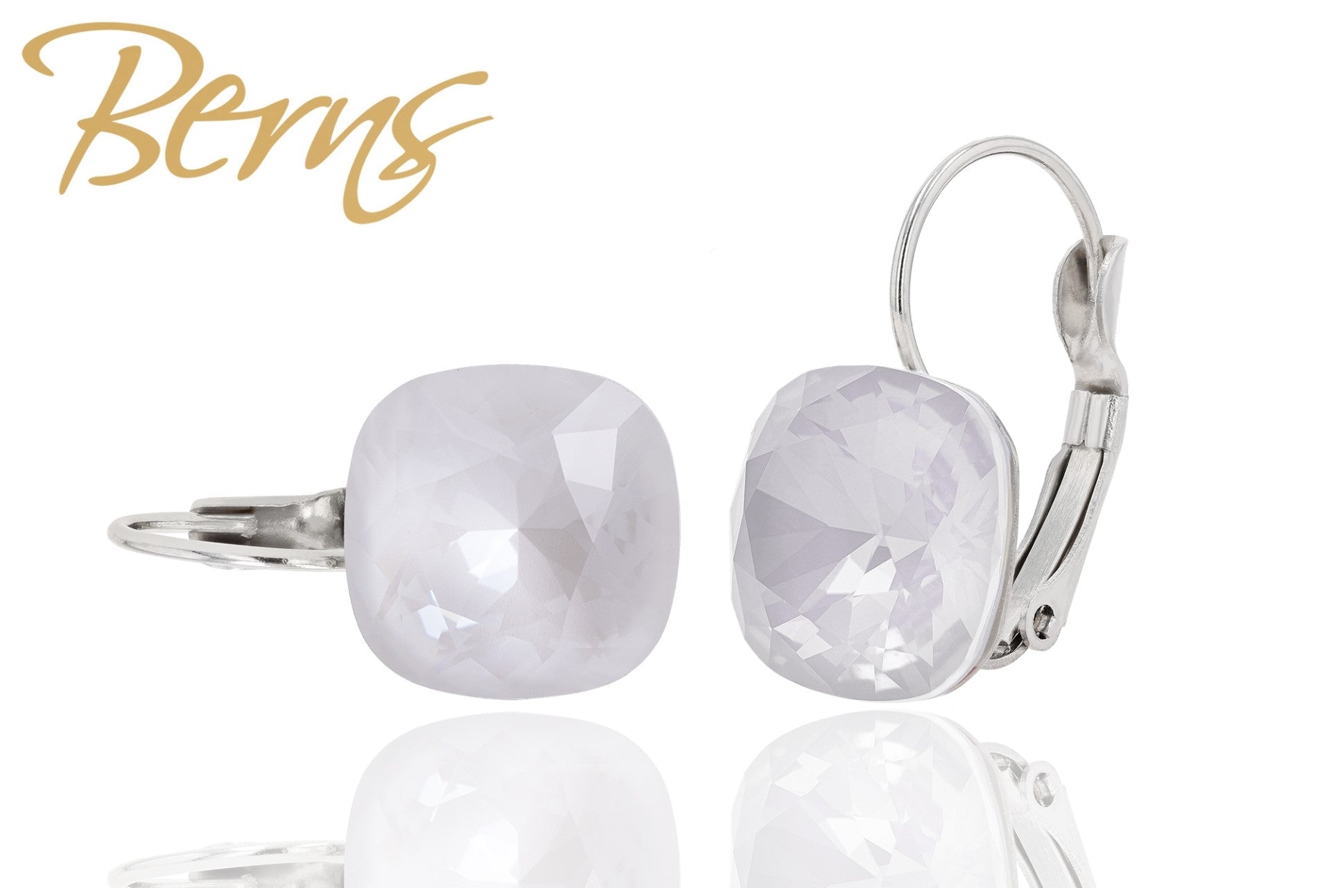 Berns Ohrringe Xirius EARRING FR. YLA I-EWHITE 12 12mm