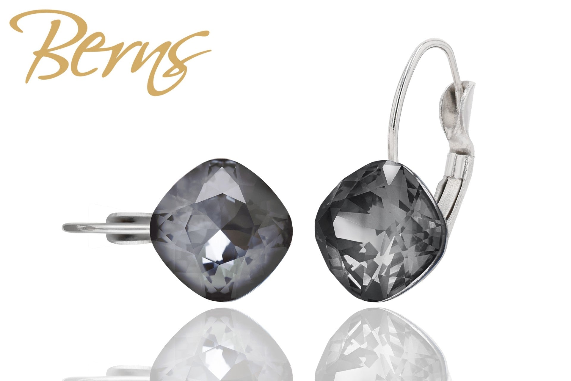 Berns Ohrringe Xirius EARRING  FR. YLI I-DKGR 10 10mm