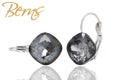 Berns Ohrringe Xirius EARRING FR. YLI I-DKGR 12 12mm