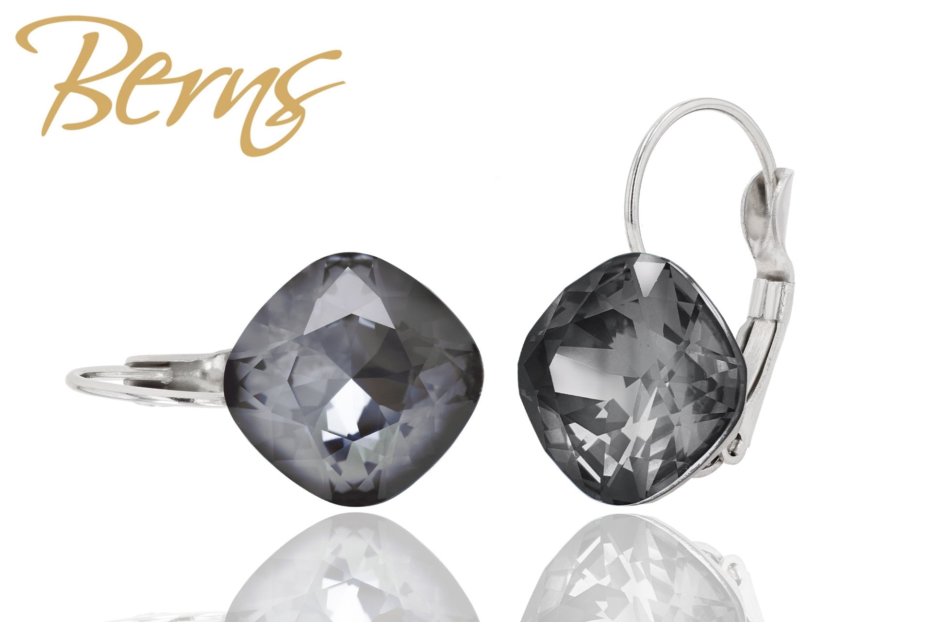 Berns Ohrringe Xirius EARRING FR. YLI I-DKGR 12 12mm