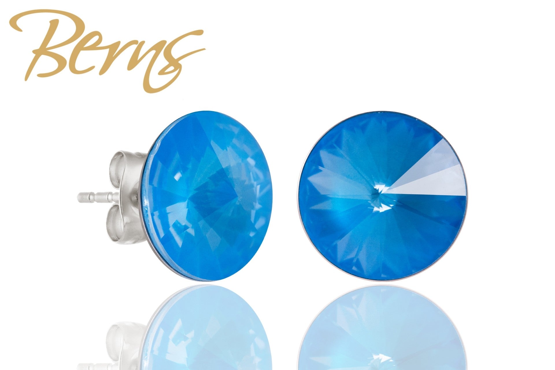 Berns Ohrringe Xirius EARRING  GALAXY I-E.BLUE 12 12mm
