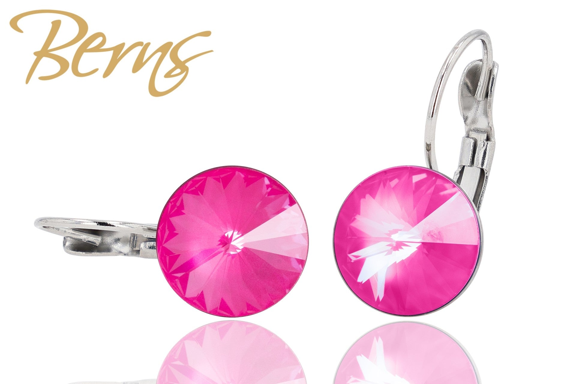 Berns Ohrringe Xirius EARRING  FR. GALAXY I-EPINK 12 12mm