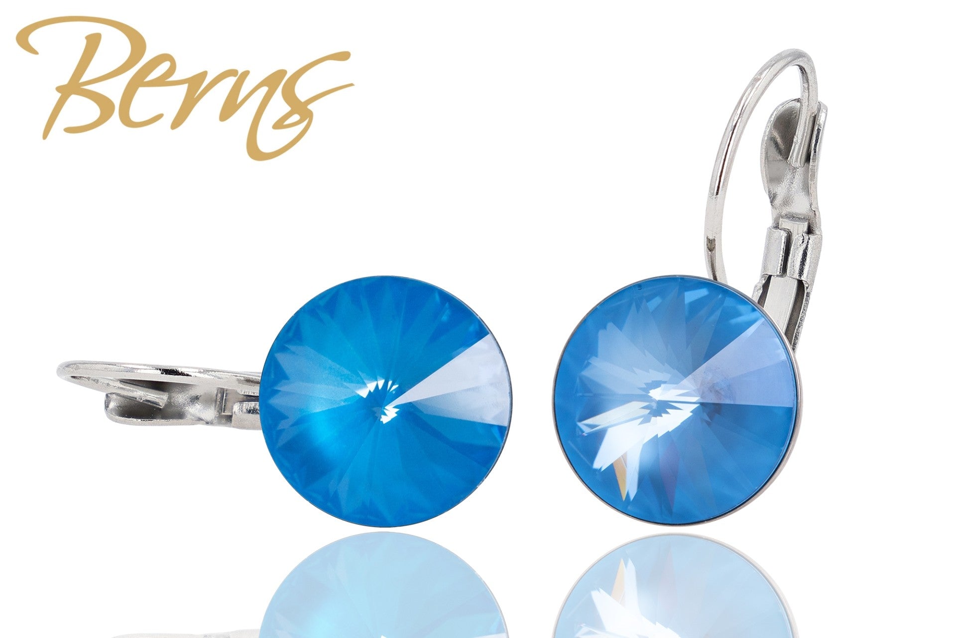 Berns Ohrringe Xirius EARRING  FR. GALAXY I-EBLUE 12 12mm
