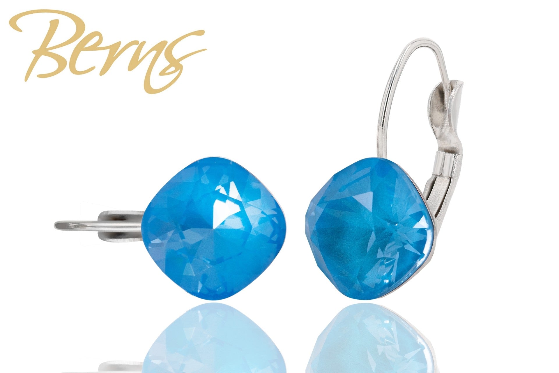 Berns Ohrringe Xirius EARRING FR. YLI I-EBLUE 12 12mm