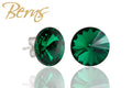 Berns Ohrringe Xirius EARRING  GALAXY MGREEN 10 10mm