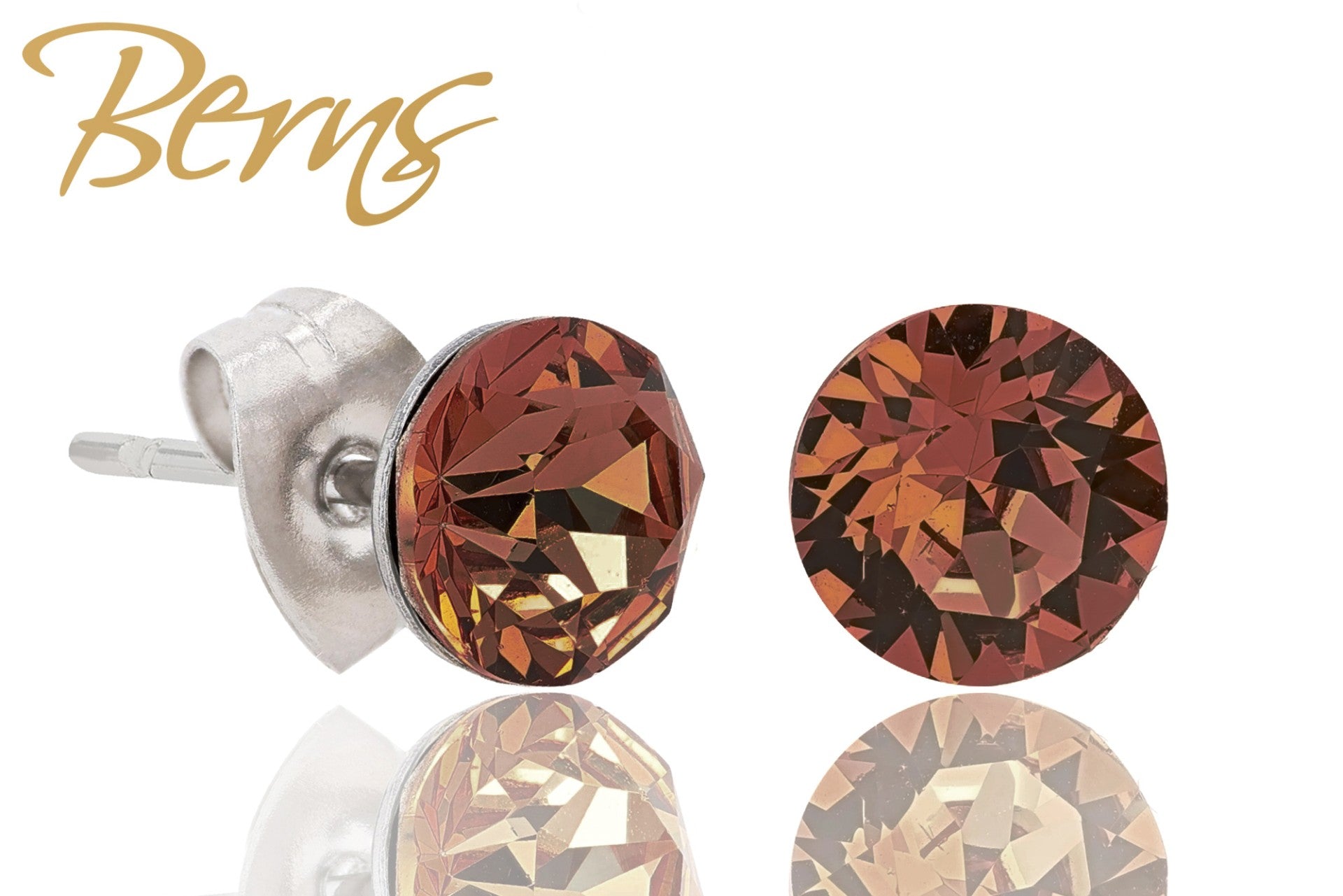 Berns Ohrringe Xirius EARRING  XIRIUS SAMBER SS39 8mm